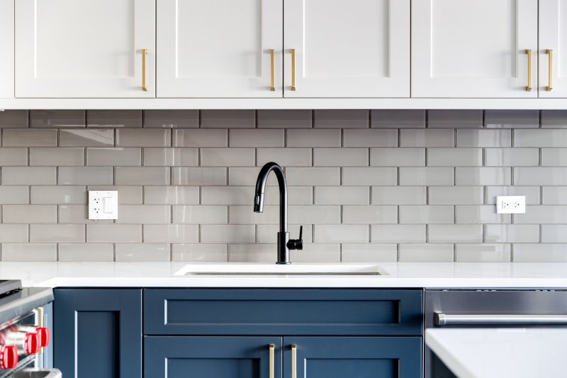 Vibrant Tile Backsplash